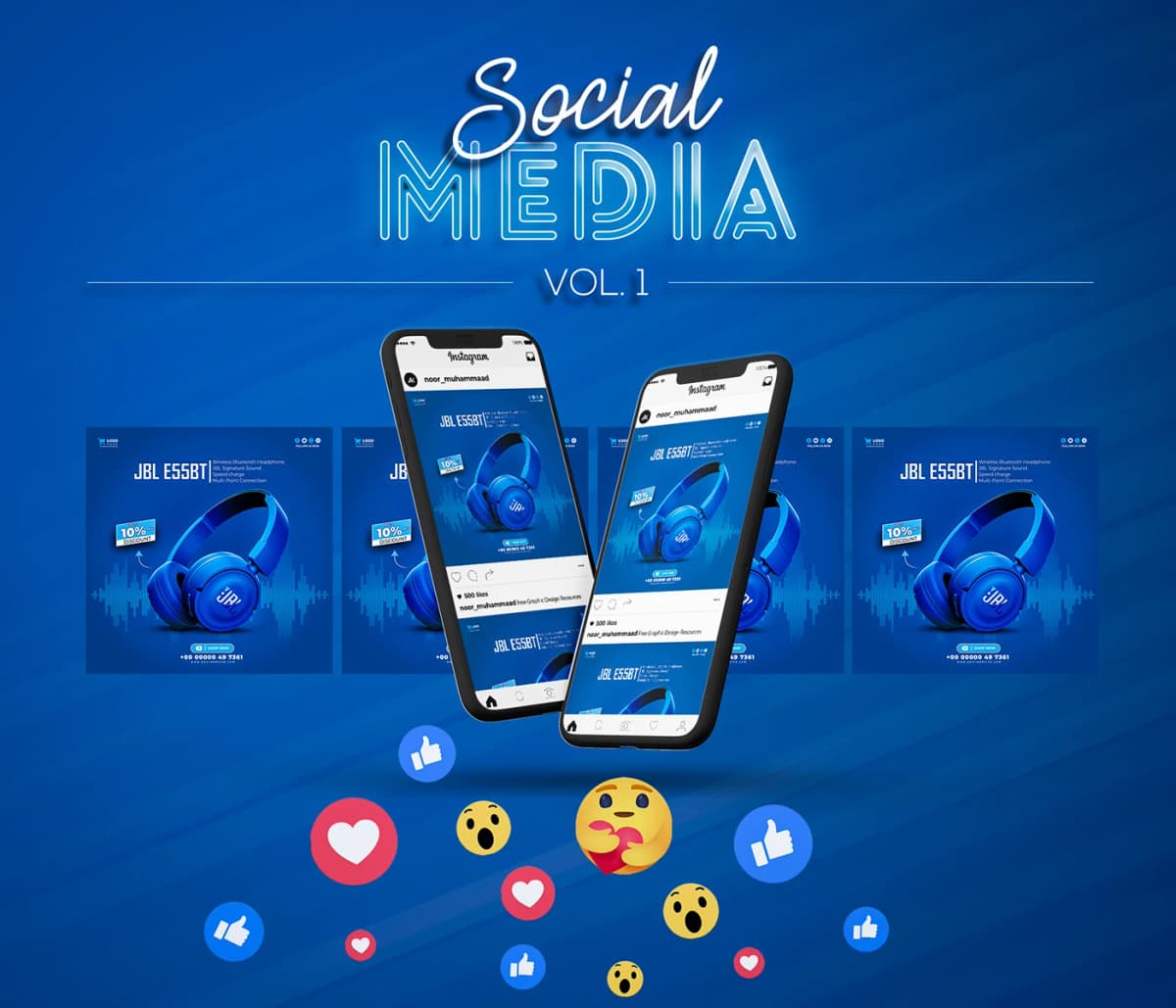 Social Media Kit Design 1
