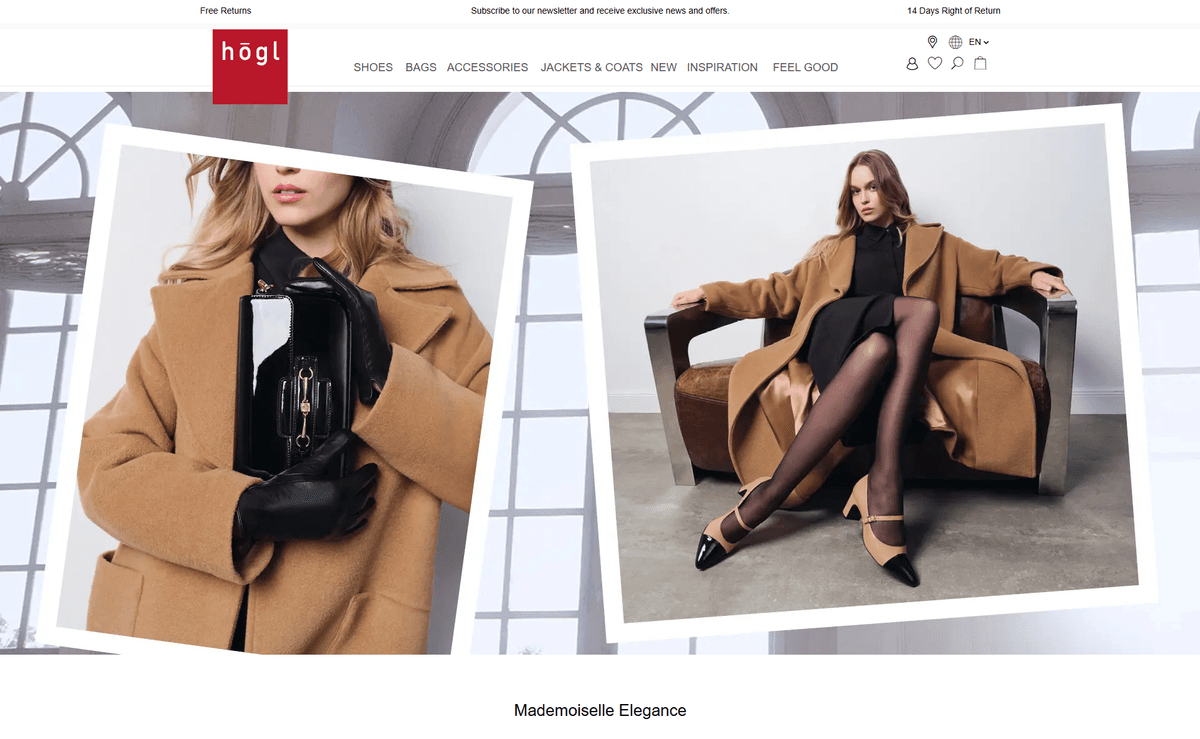 Web design mockup